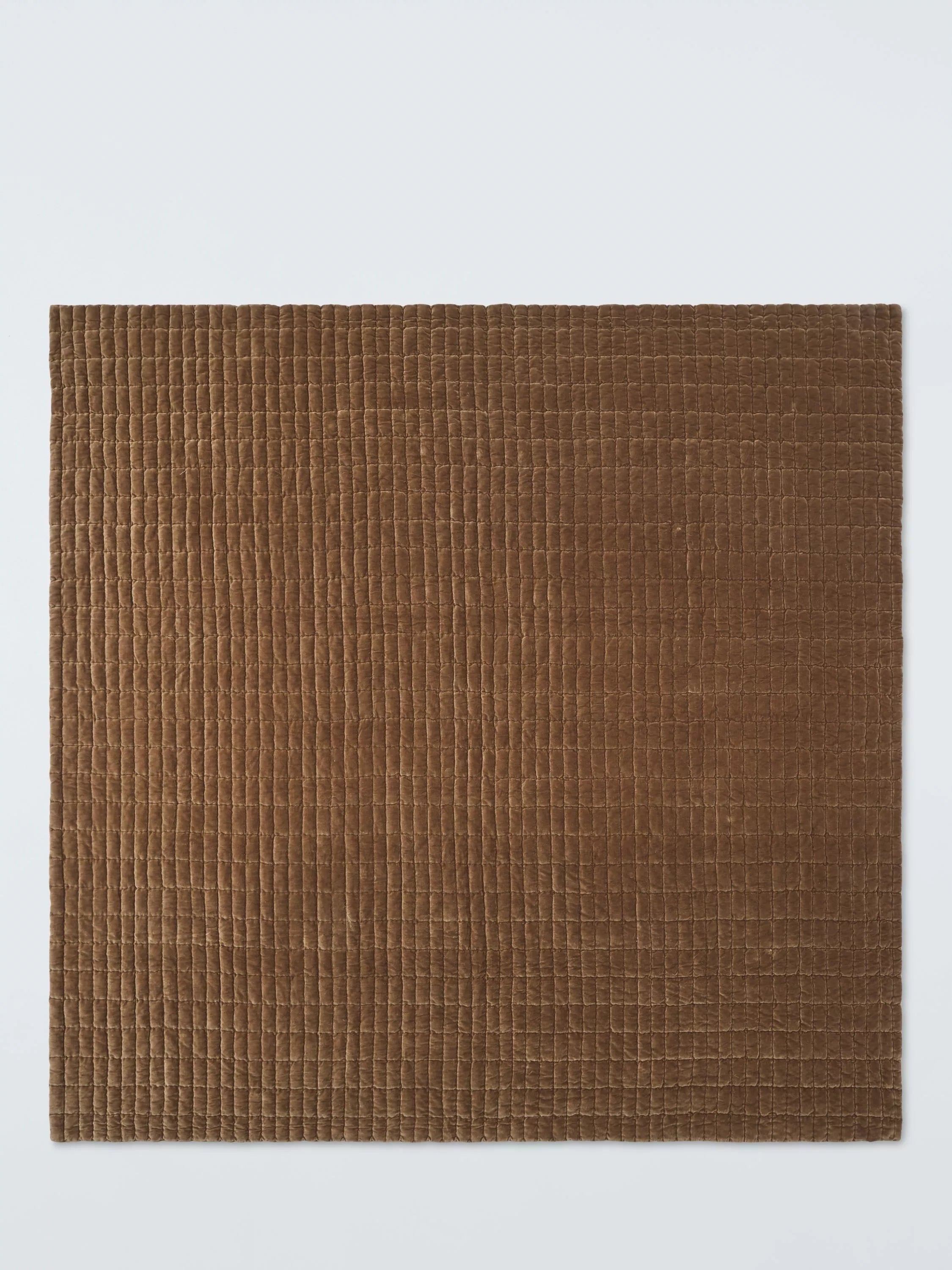 John Lewis velvet quilt copper king size, UK version
