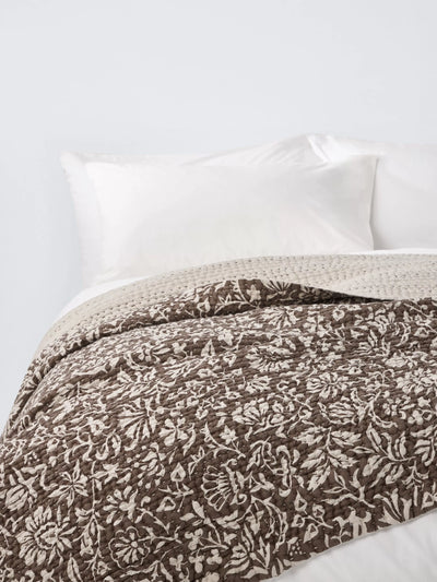 John Lewis John Lewis Widemar Linen Blend Quilt- Buy online at McGrocer
