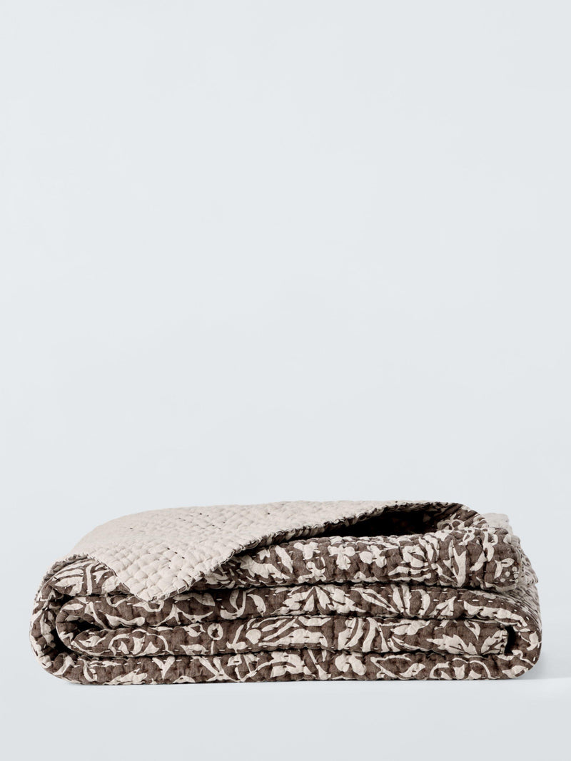 John Lewis Widemar linen blend quilt king size - British product