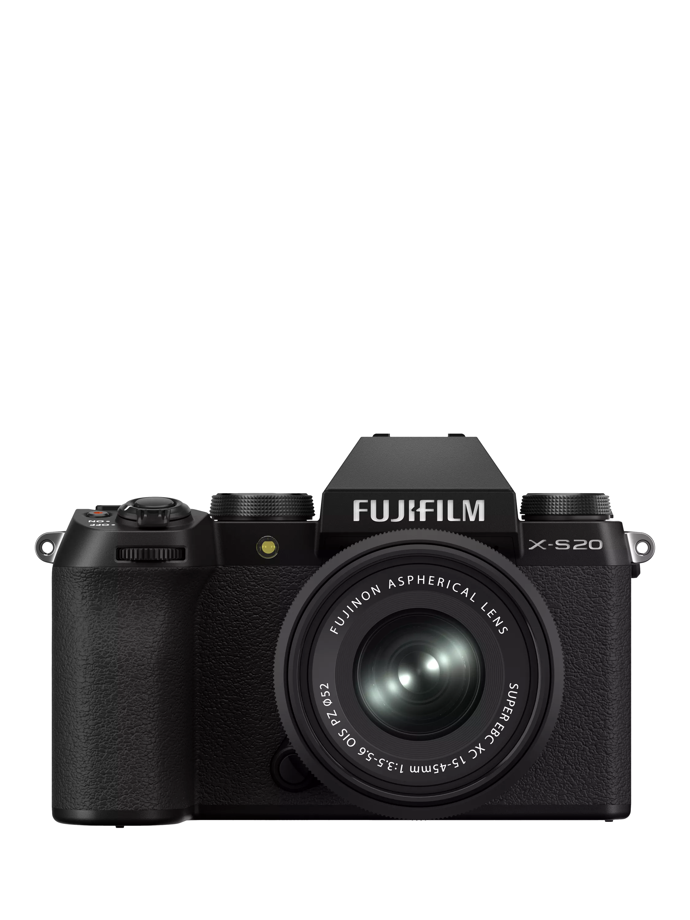 Fujifilm X-S20 mirrorless camera with XC 15-45mm lens (British brand)