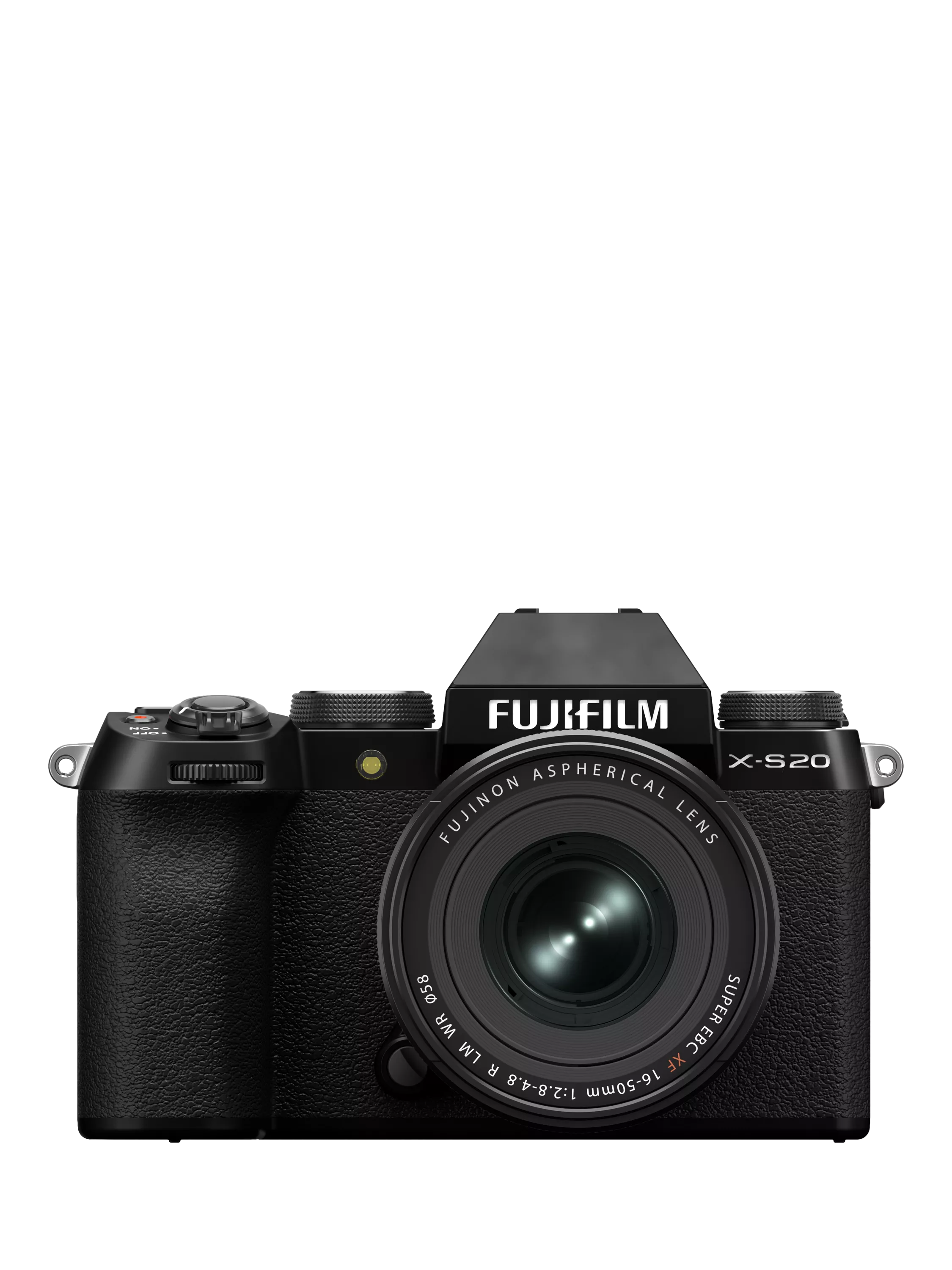 Fujifilm X-S20 compact system camera with 16-50mm lens, imported from the UK