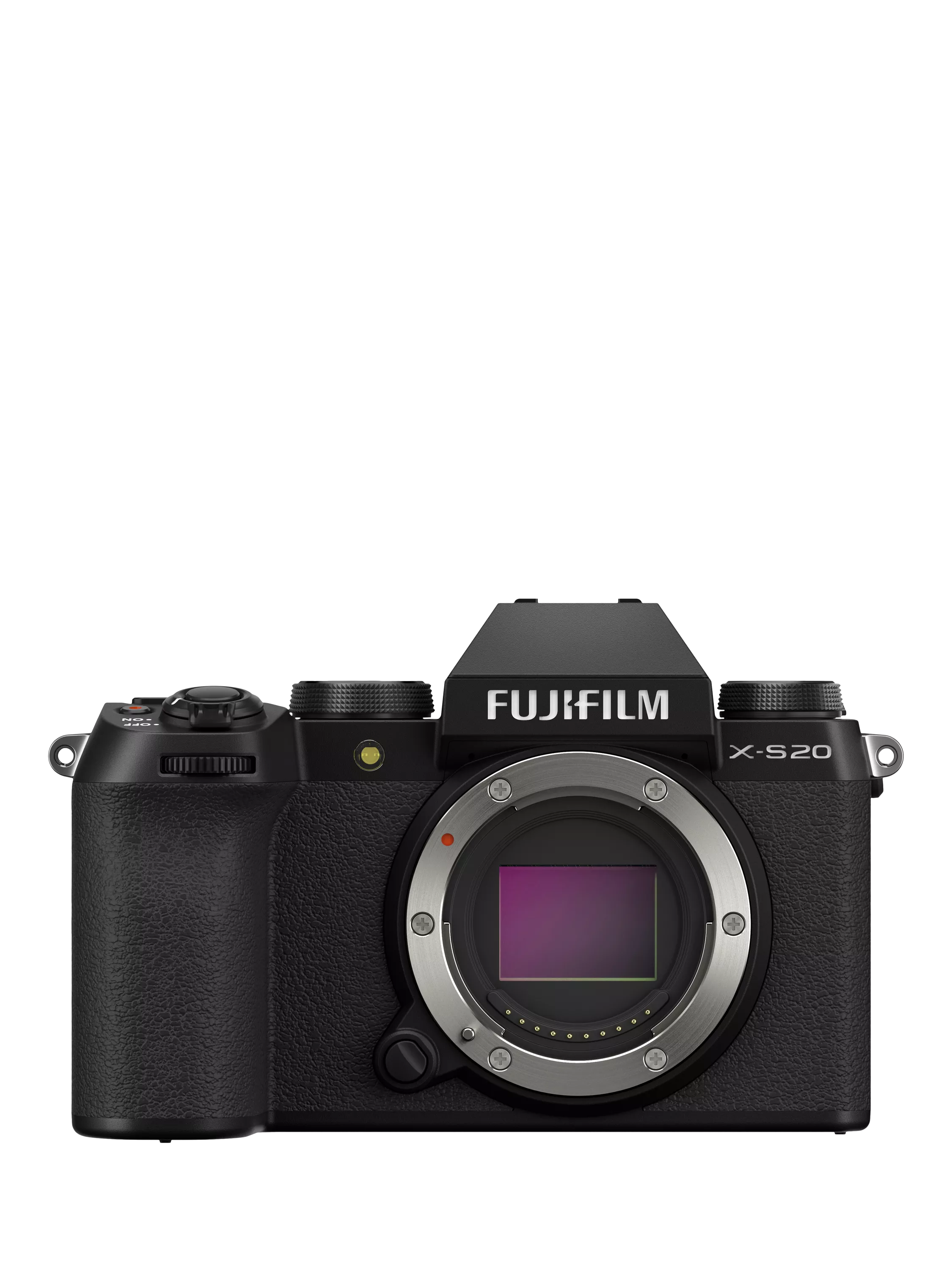 Fujifilm X-S20 mirrorless camera body only black - British product