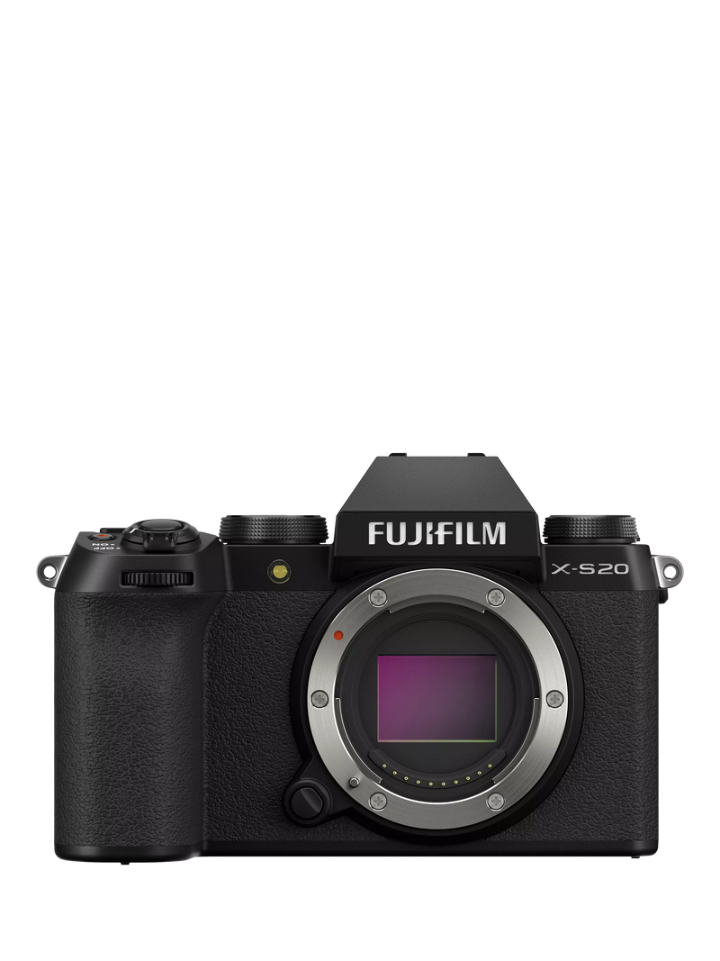 Fujifilm X-S20 mirrorless camera body only black - British product