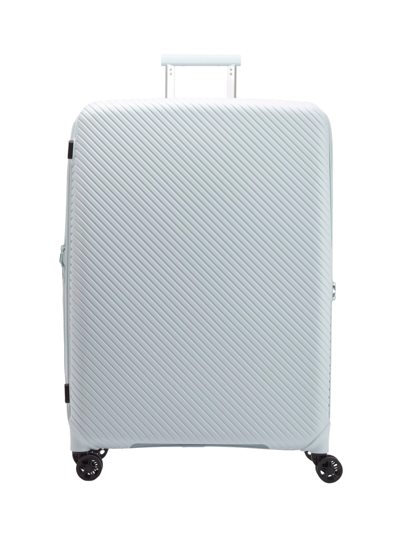 Nere Bondi 4-Wheel Spinner 80cm Expandable Large Suitcase, 140/156L, Sky Blue