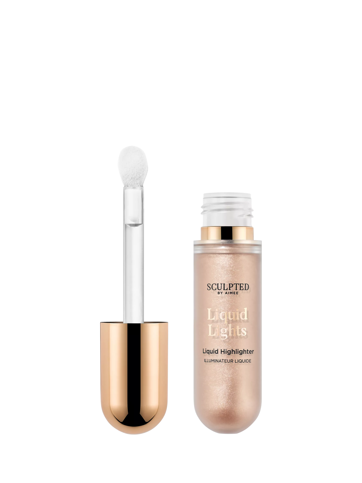 Sculpted By Aimee Liquid Lights highlighter, British brand