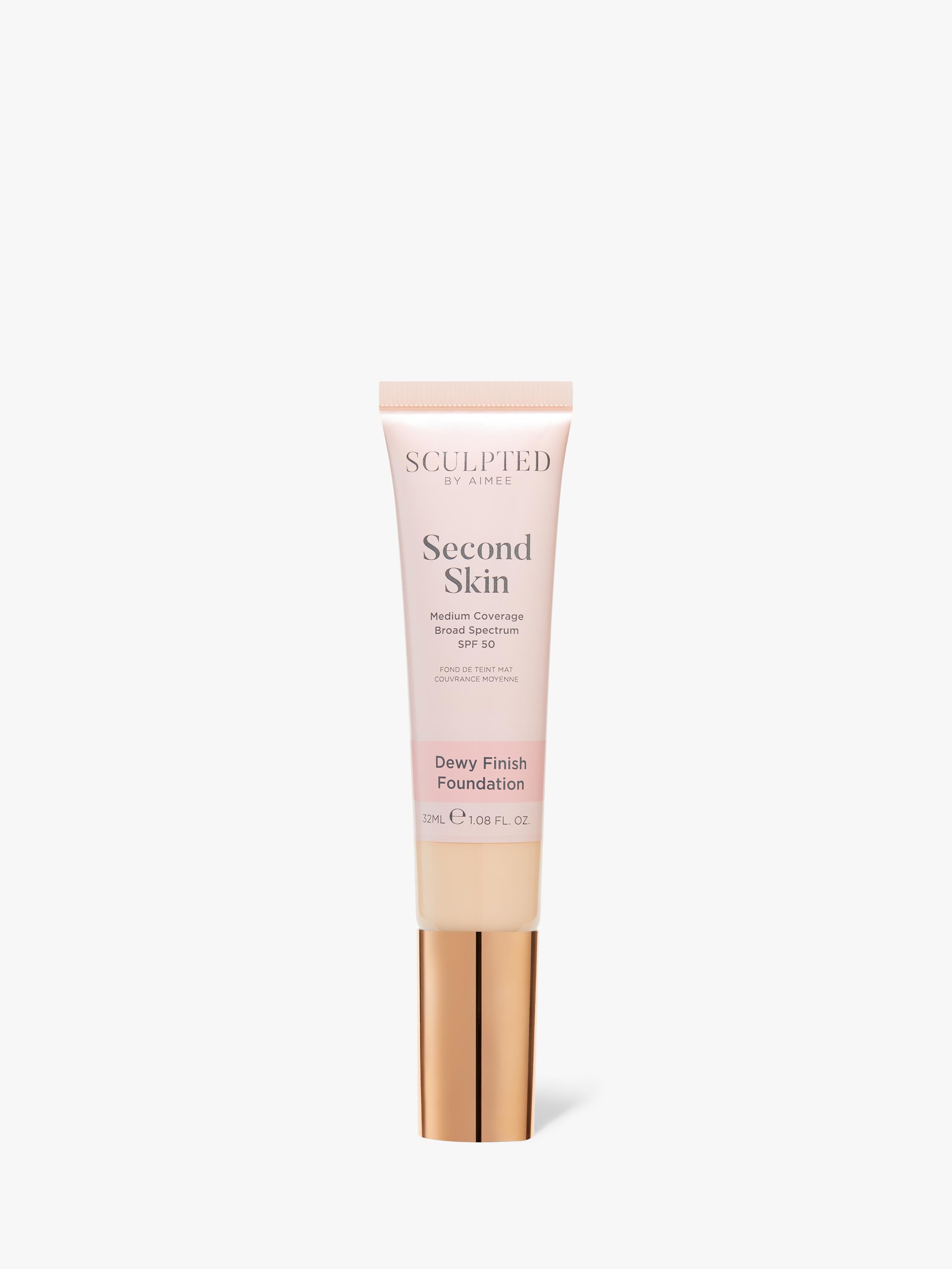 Sculpted By Aimee Foundation Second Skin Dewy 32ml - British product