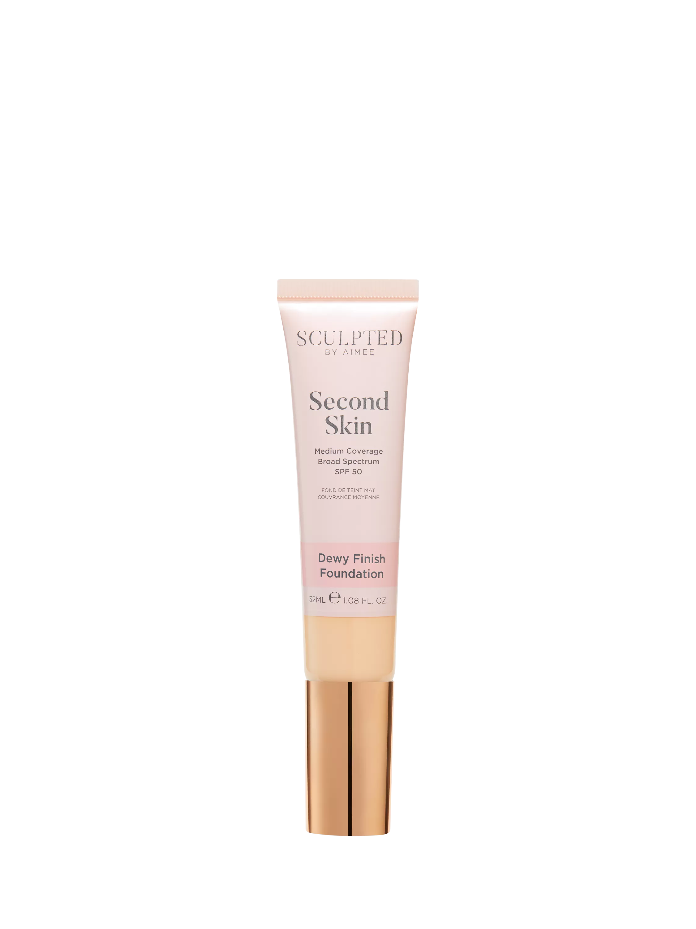 Sculpted By Aimee Second Skin Dewy Foundation, Fair 2.0