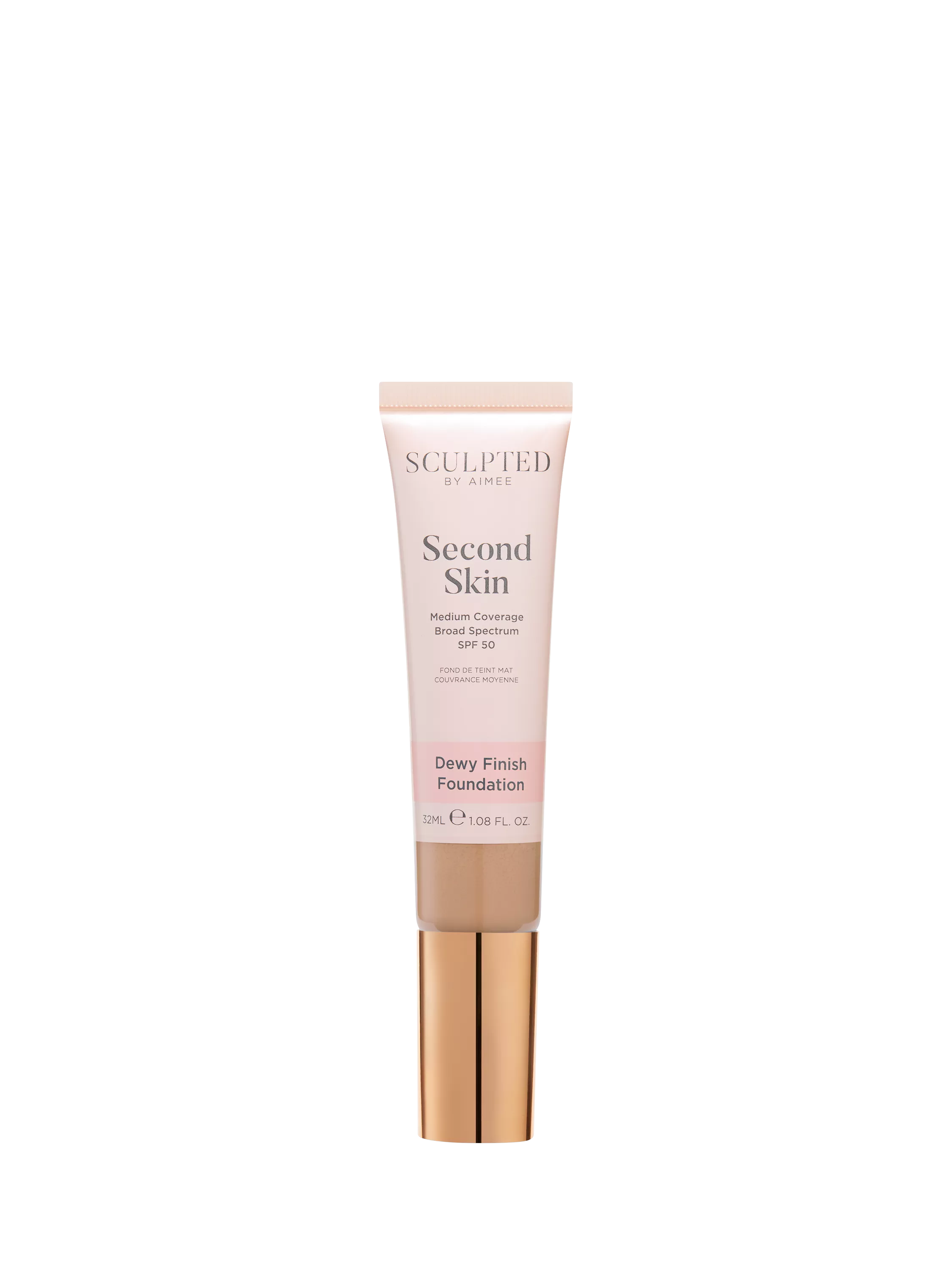 Sculpted By Aimee Second Skin Dewy Foundation, Light Medium 3.8