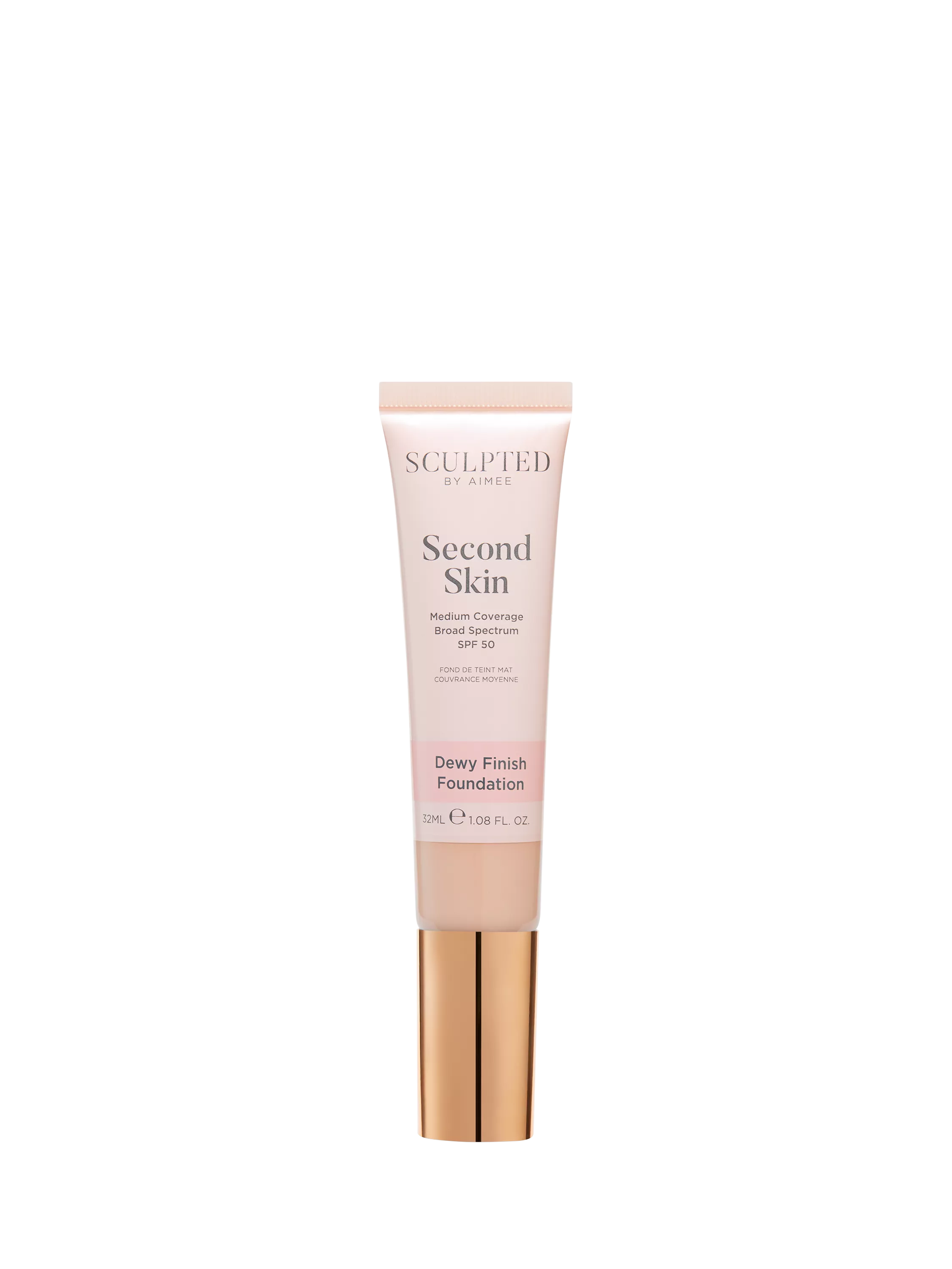 Sculpted By Aimee Second Skin Dewy Foundation, Light Plus 3.5