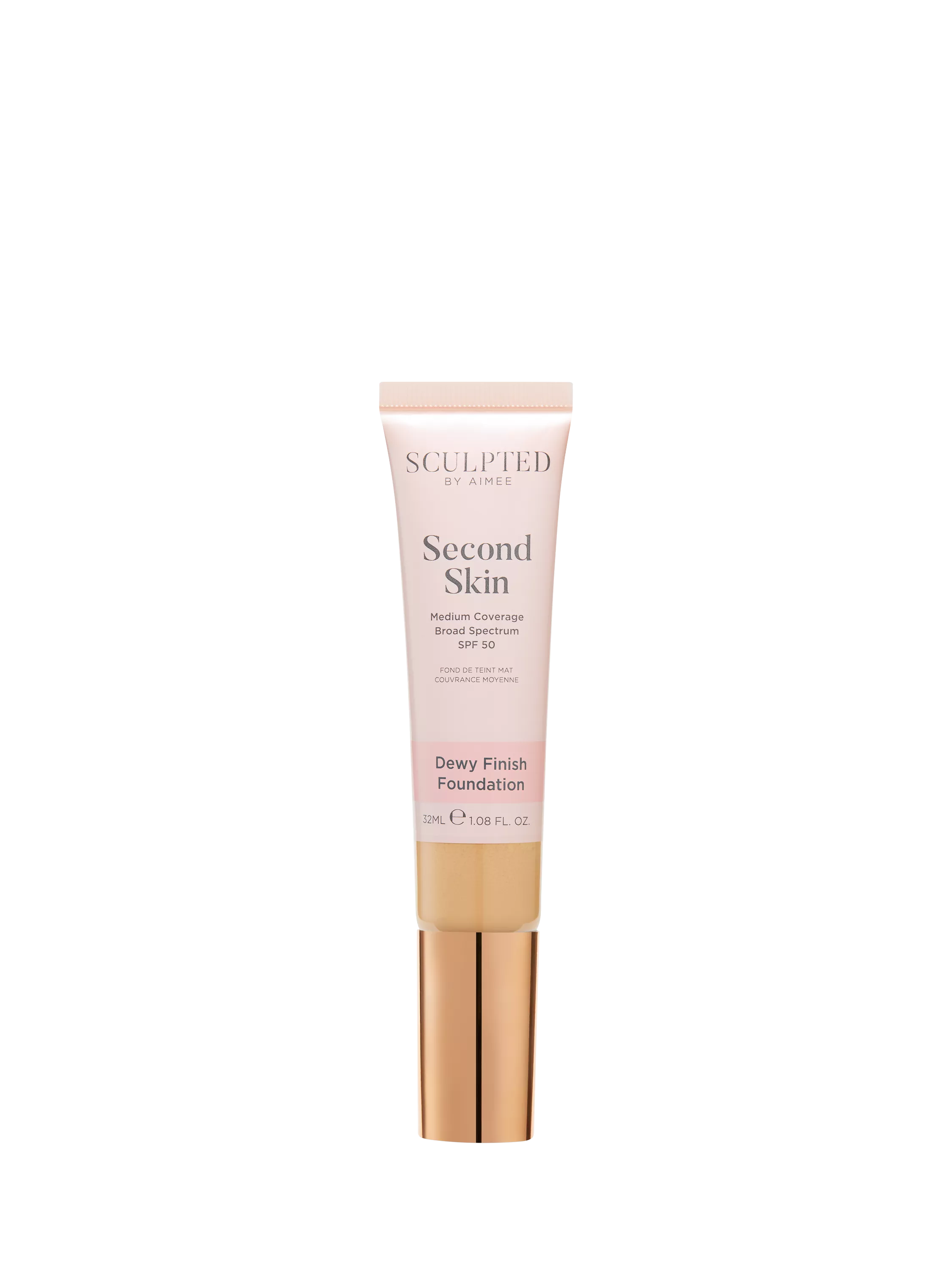 Sculpted By Aimee Second Skin Dewy Foundation, Medium 4.0