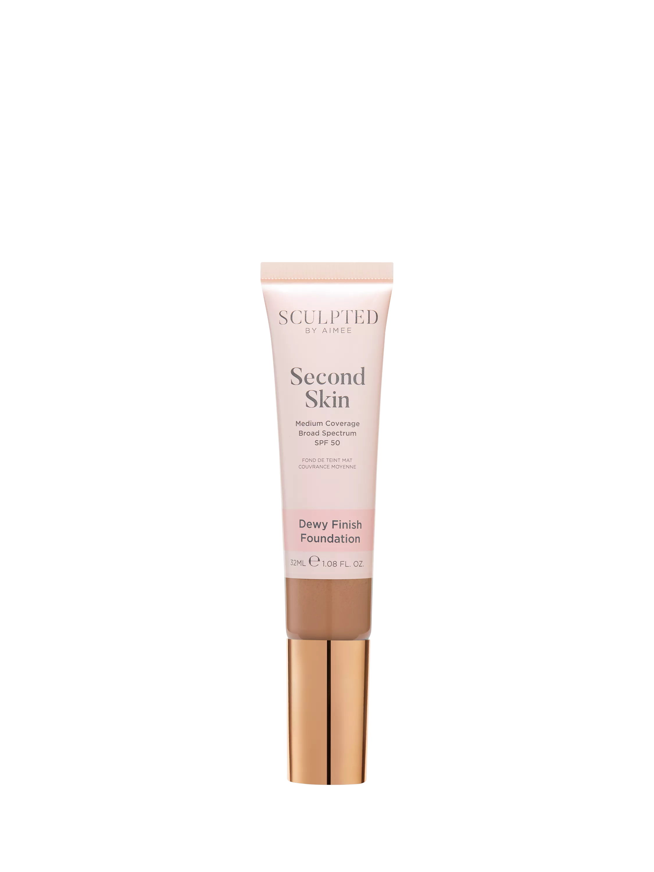 Sculpted By Aimee Second Skin Dewy Foundation Liquid Mineral Foundation 32ml