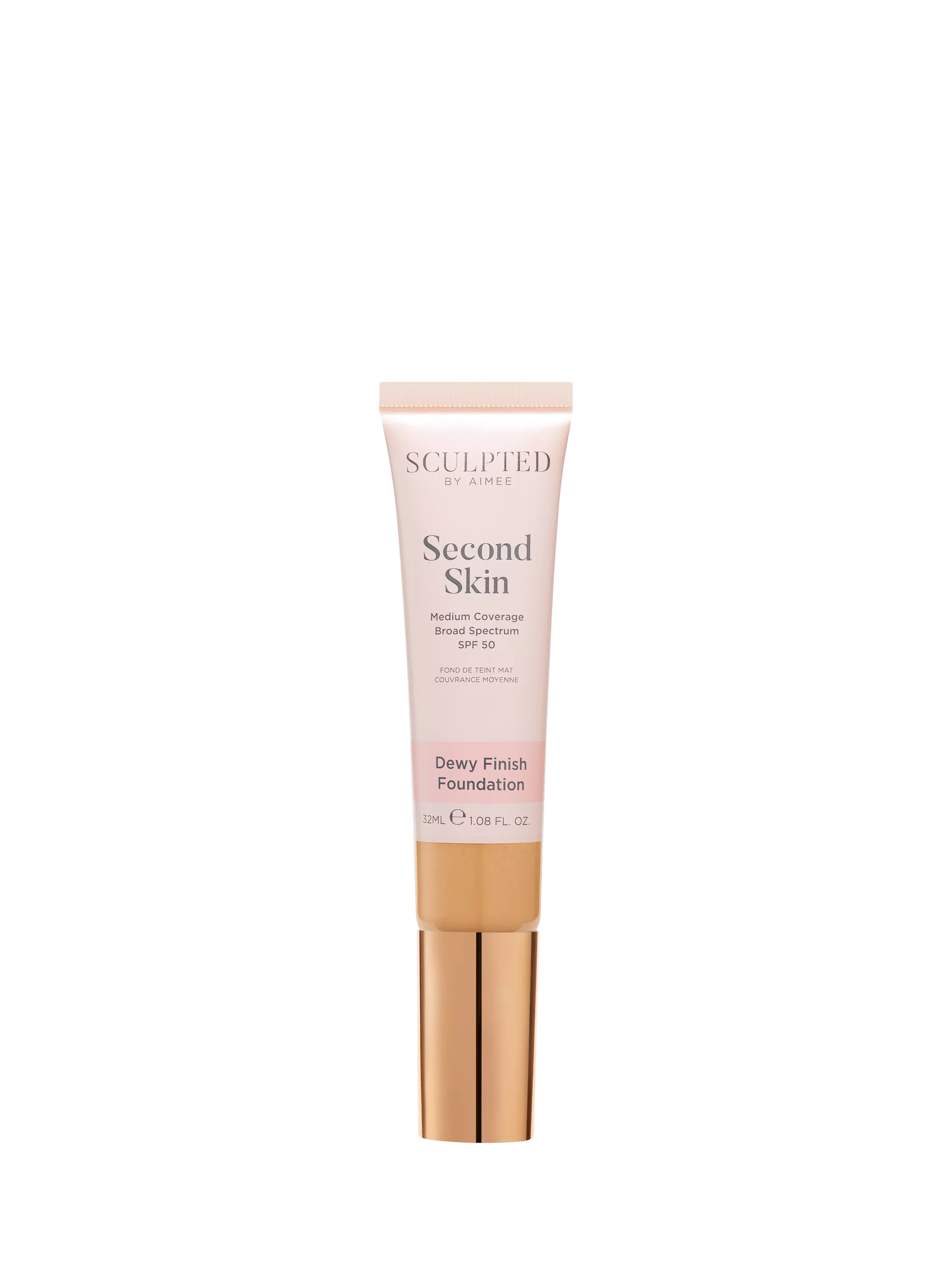 Sculpted By Aimee Second Skin Dewy Foundation, Tan Neutral 5.25