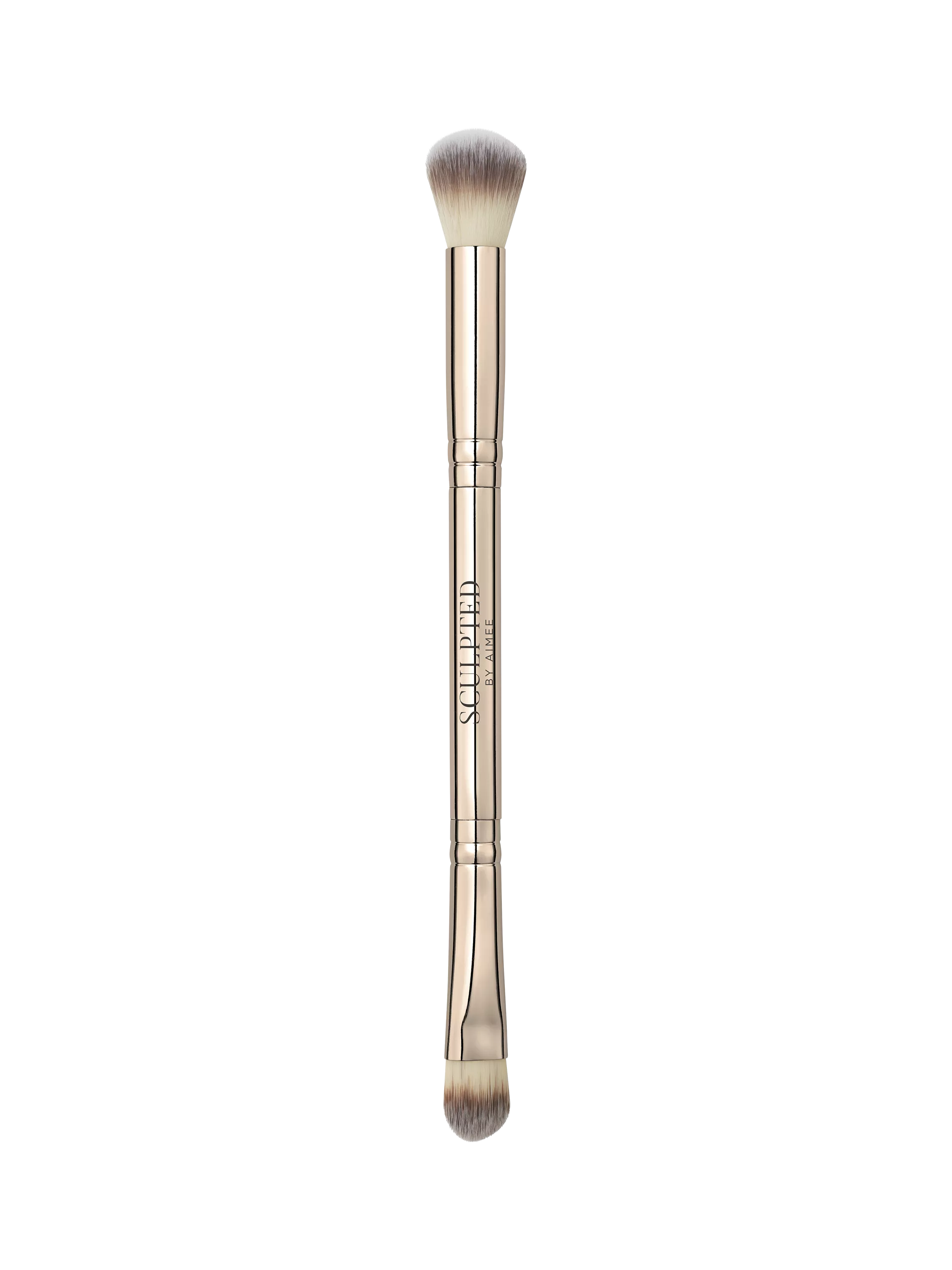 Sculpted By Aimee concealer duo brush, imported from the UK