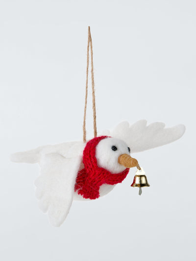 John Lewis Filz-Taube mit Glocke Baumschmuck – online bei McGrocer kaufen