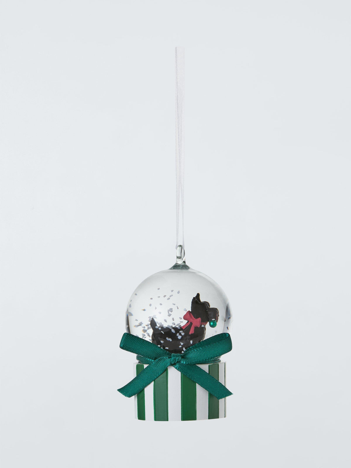 Terrier Snowglobe Bauble