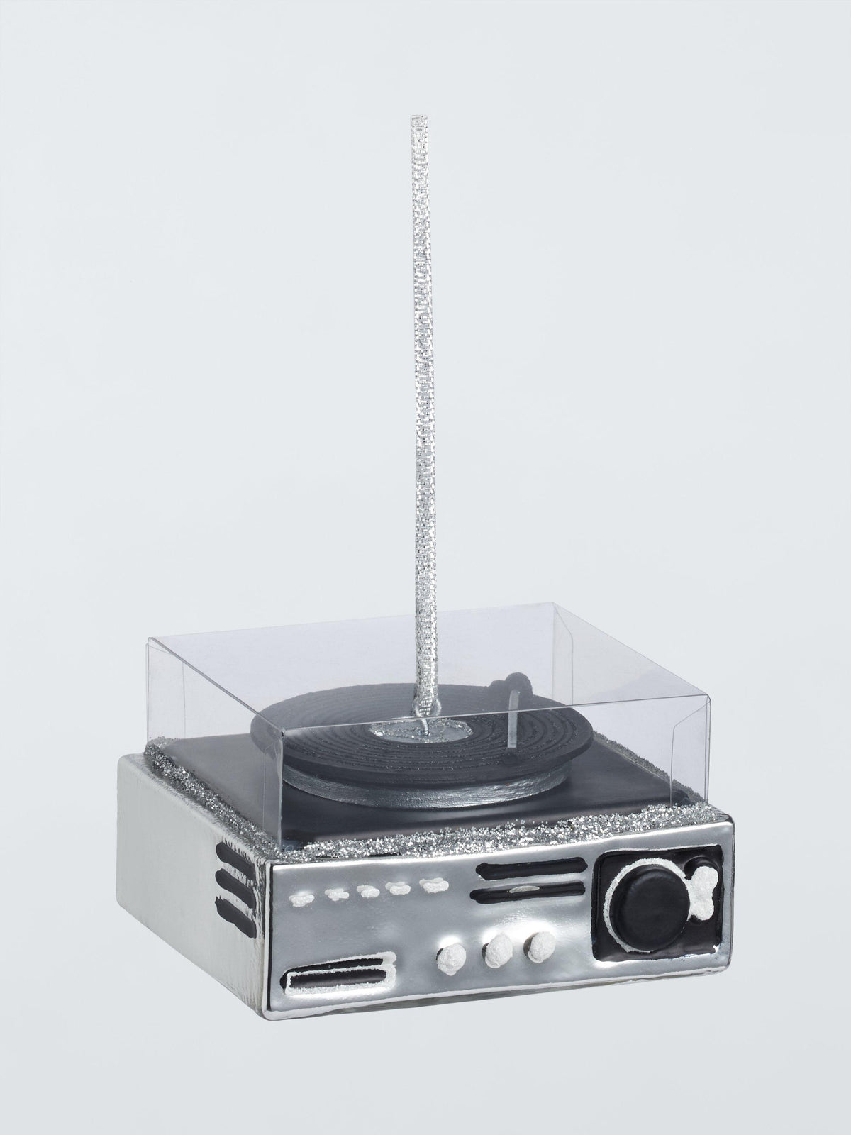 Heirloom Splendour Vinyl Record Player Tree Decoration