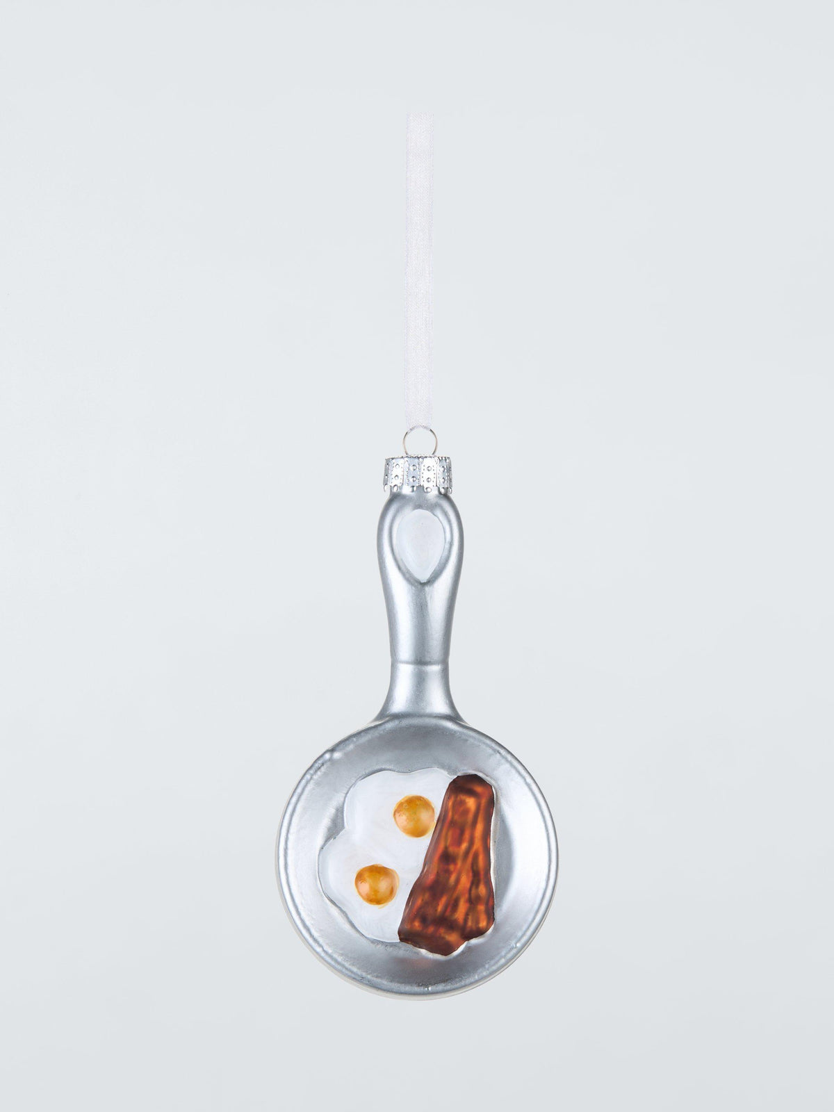 Egg and Bacon Frying Pan Christmas Bauble