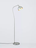 John Lewis Baldwin Floor Lamp, Antique Brass Effect