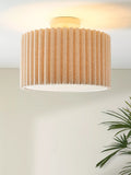 John Lewis Modern Scallop semi flush ceiling light marshmallow (British brand)