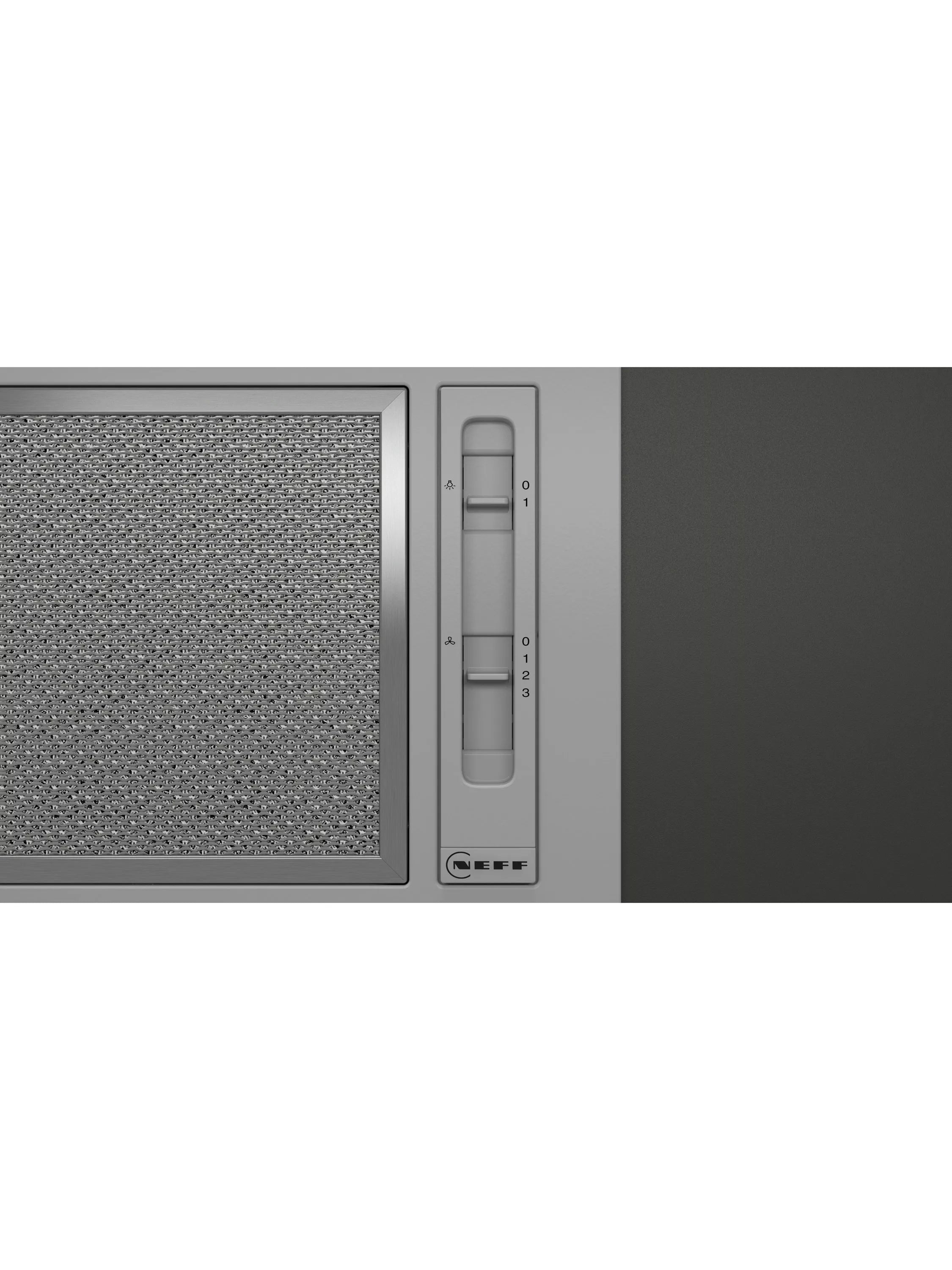 Neff N30 canopy cooker hood in grey - British product