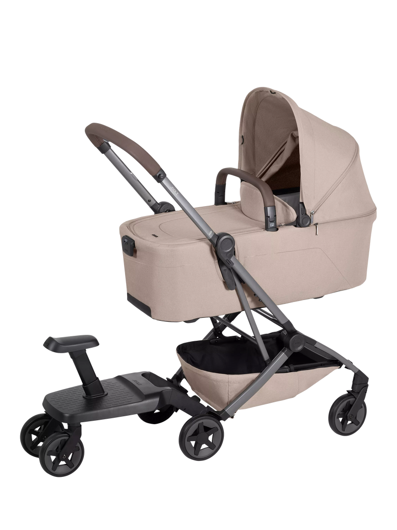 Joolz Aer2 footboard with seat for pushchair, imported from the UK