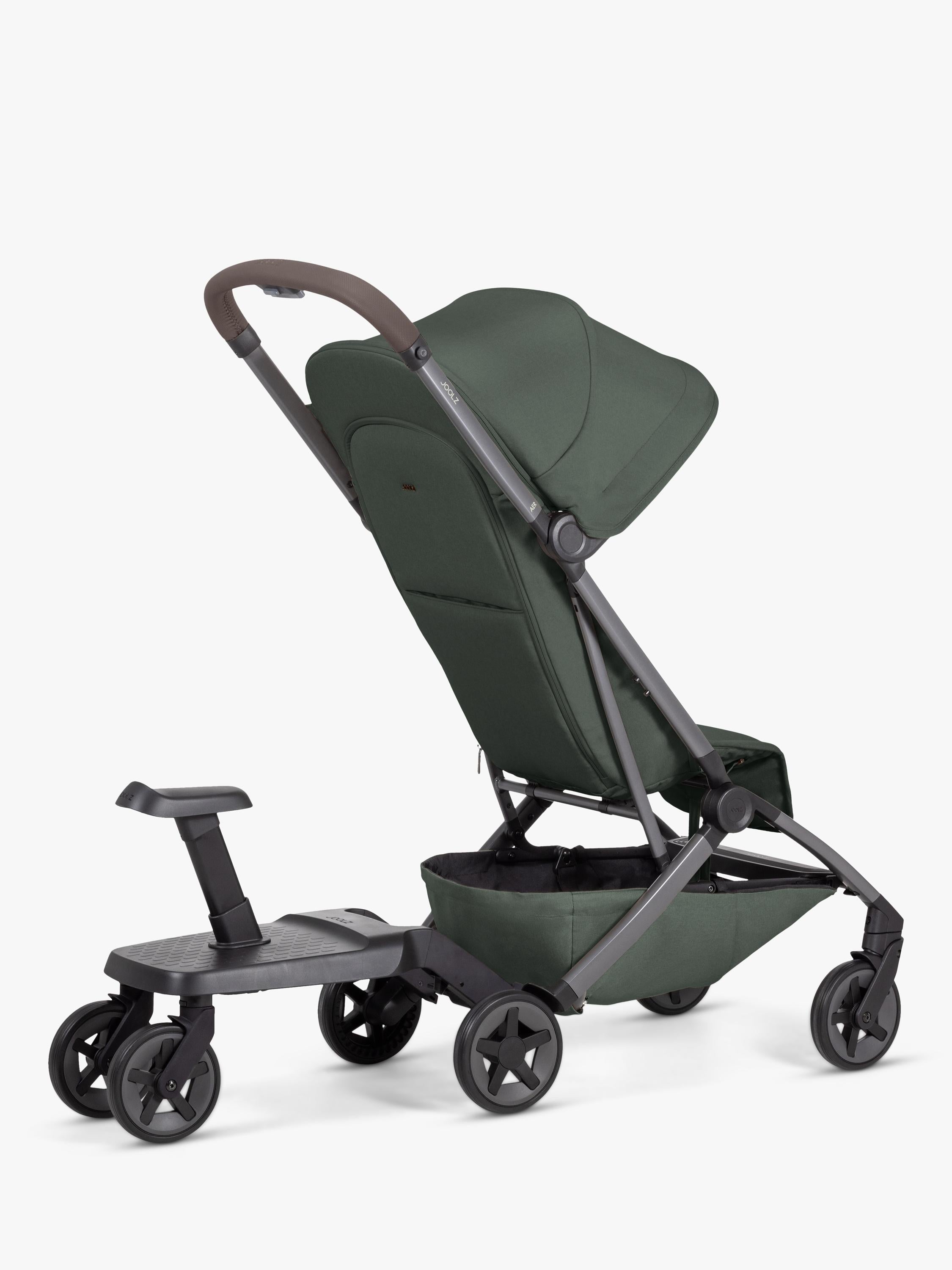 Joolz Aer2 footboard with seat for pushchair, imported from the UK