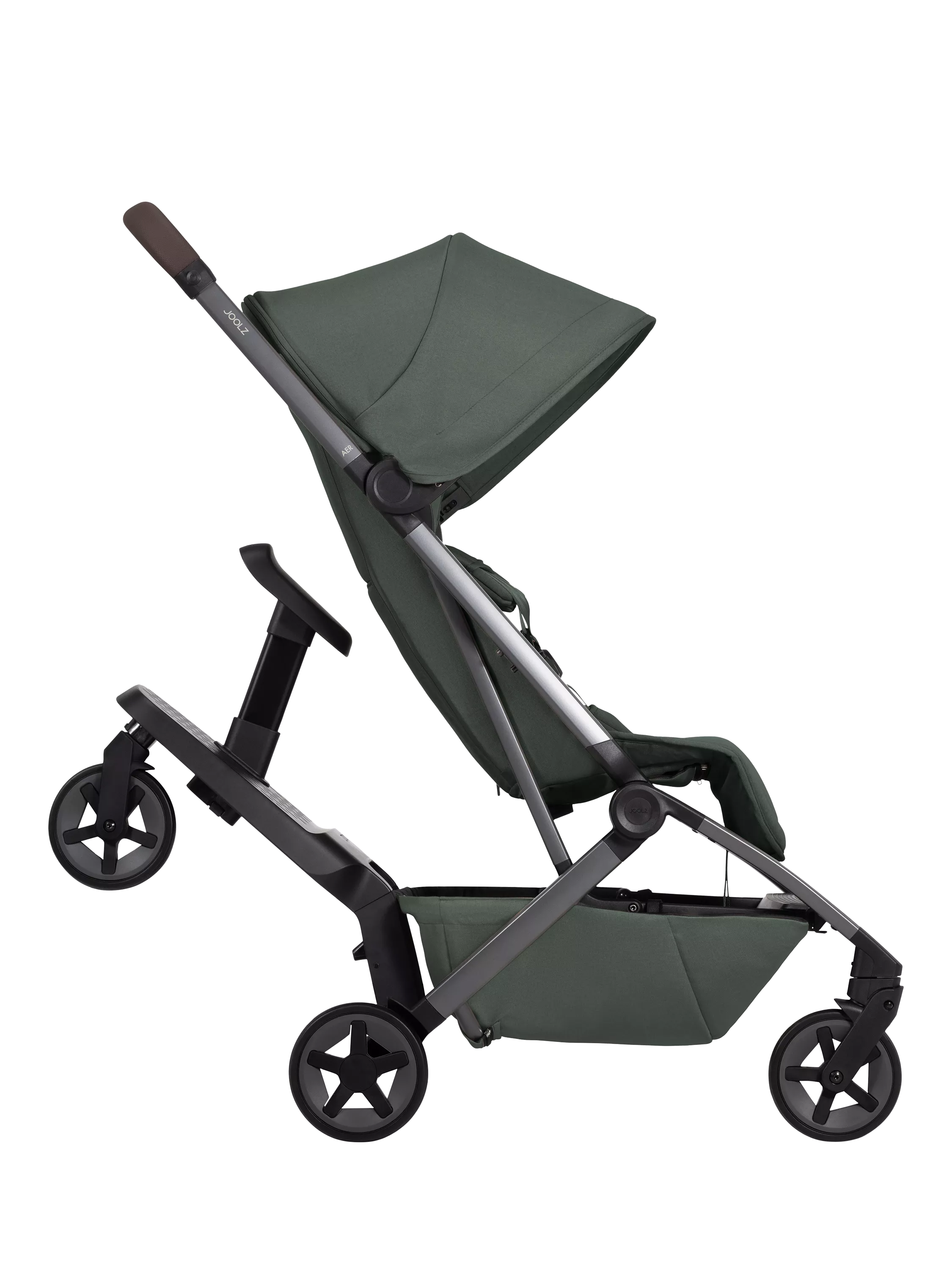 Joolz Aer2 footboard with seat for pushchair, imported from the UK