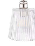 Laura Ashley Callaghan pendant ceiling light polished nickel - British product