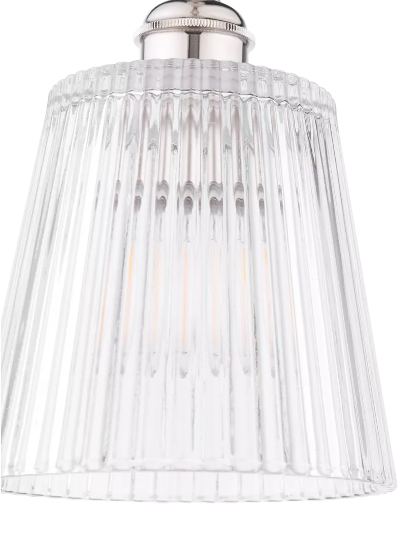 Laura Ashley Callaghan pendant ceiling light polished nickel - British product