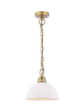 Laura Ashley Durford pendant ceiling light metallic bronze, imported from the UK