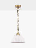 Laura Ashley Durford pendant ceiling light metallic bronze, imported from the UK