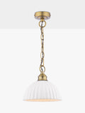 Laura Ashley Durford pendant ceiling light metallic bronze, imported from the UK