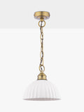 Laura Ashley Durford pendant ceiling light metallic bronze, imported from the UK