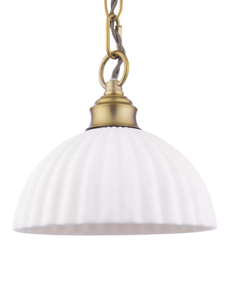 Laura Ashley Durford pendant ceiling light metallic bronze, imported from the UK