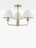Laura Ashley Mixbury semi-flush ceiling light metallic bronze H30cm (British brand)