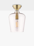 Laura Ashley ceiling light metallic brass, imported from the UK