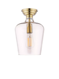 Laura Ashley ceiling light metallic brass, imported from the UK