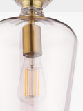 Laura Ashley ceiling light metallic brass, imported from the UK