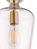 Laura Ashley ceiling light metallic brass, imported from the UK