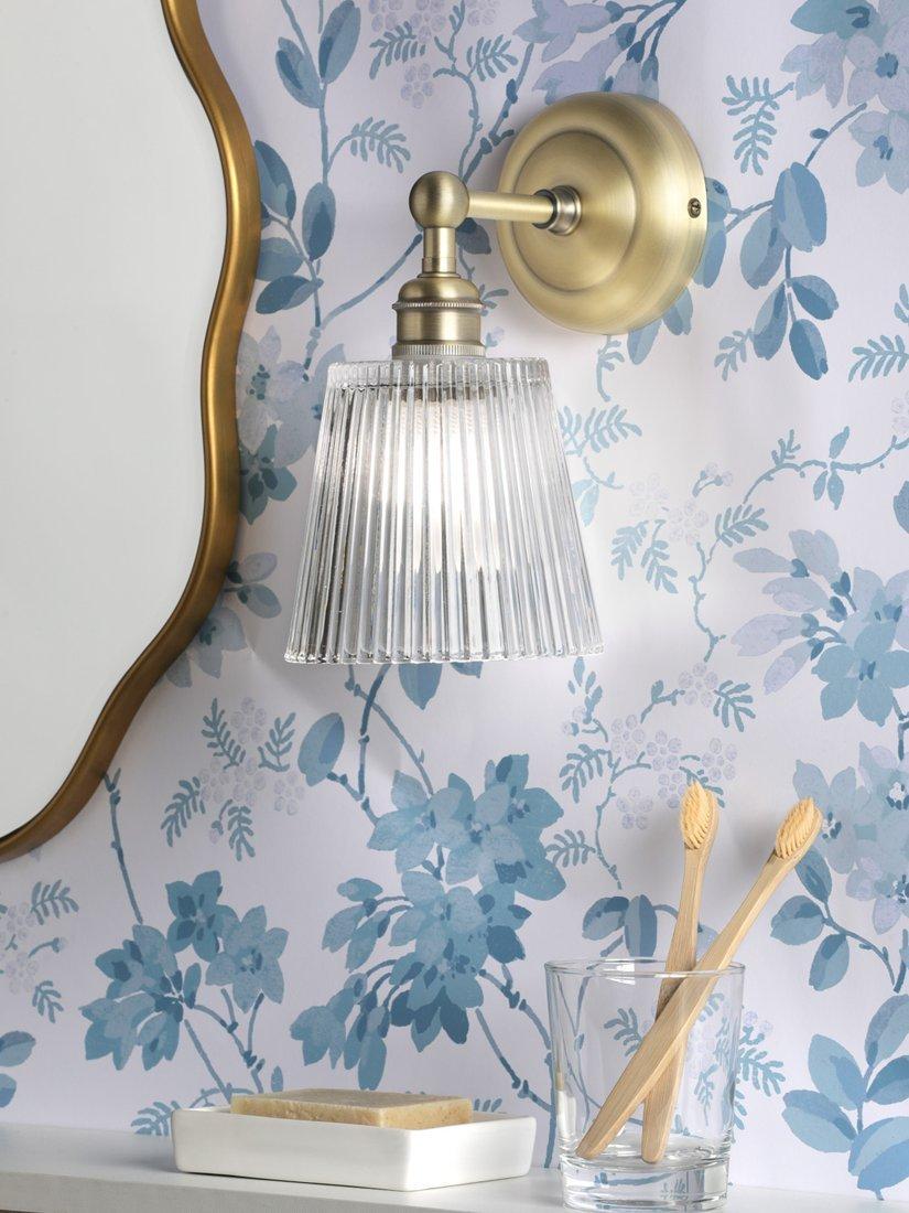 Laura Ashley Callaghan wall light antique brass finish (British brand)