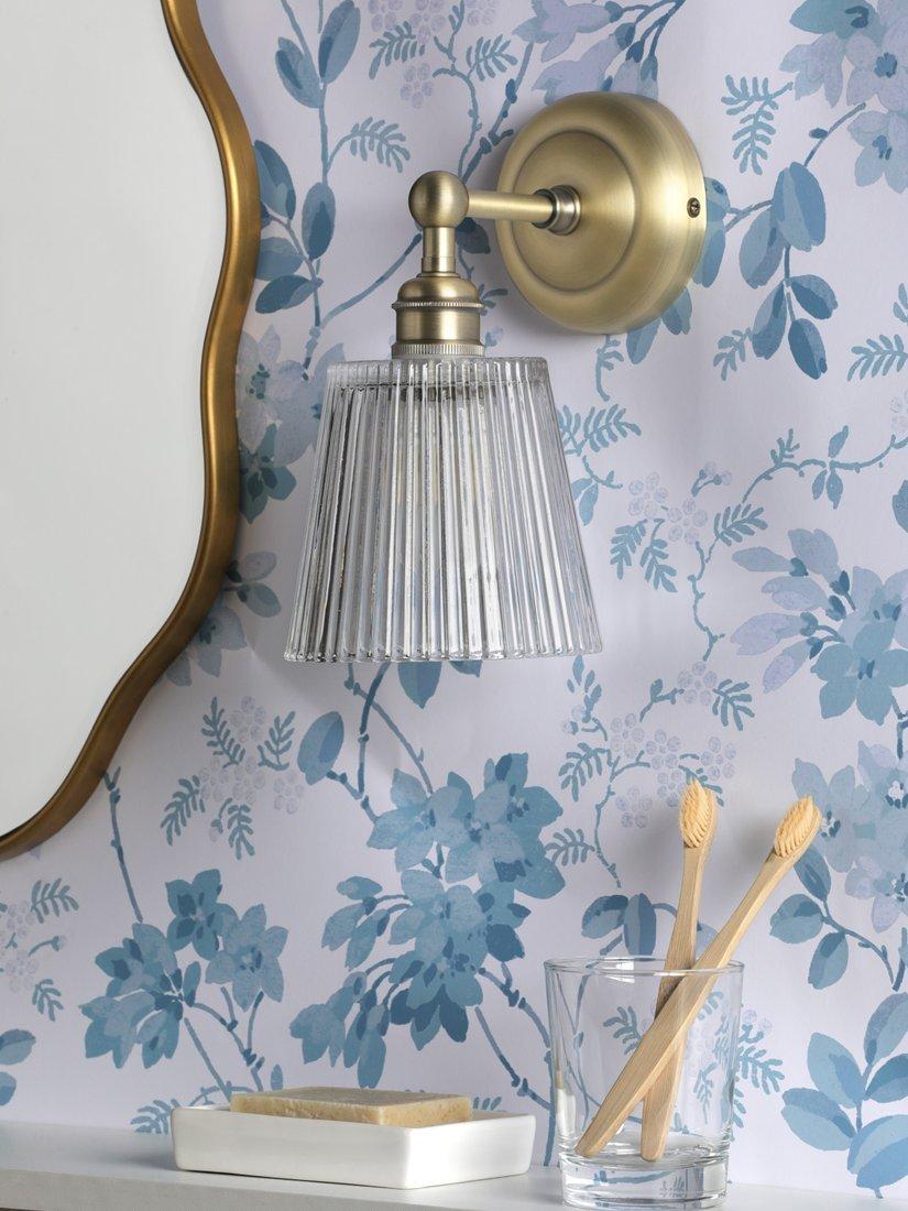Laura Ashley Callaghan wall light antique brass finish (British brand)