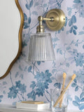 Laura Ashley Callaghan wall light antique brass finish (British brand)