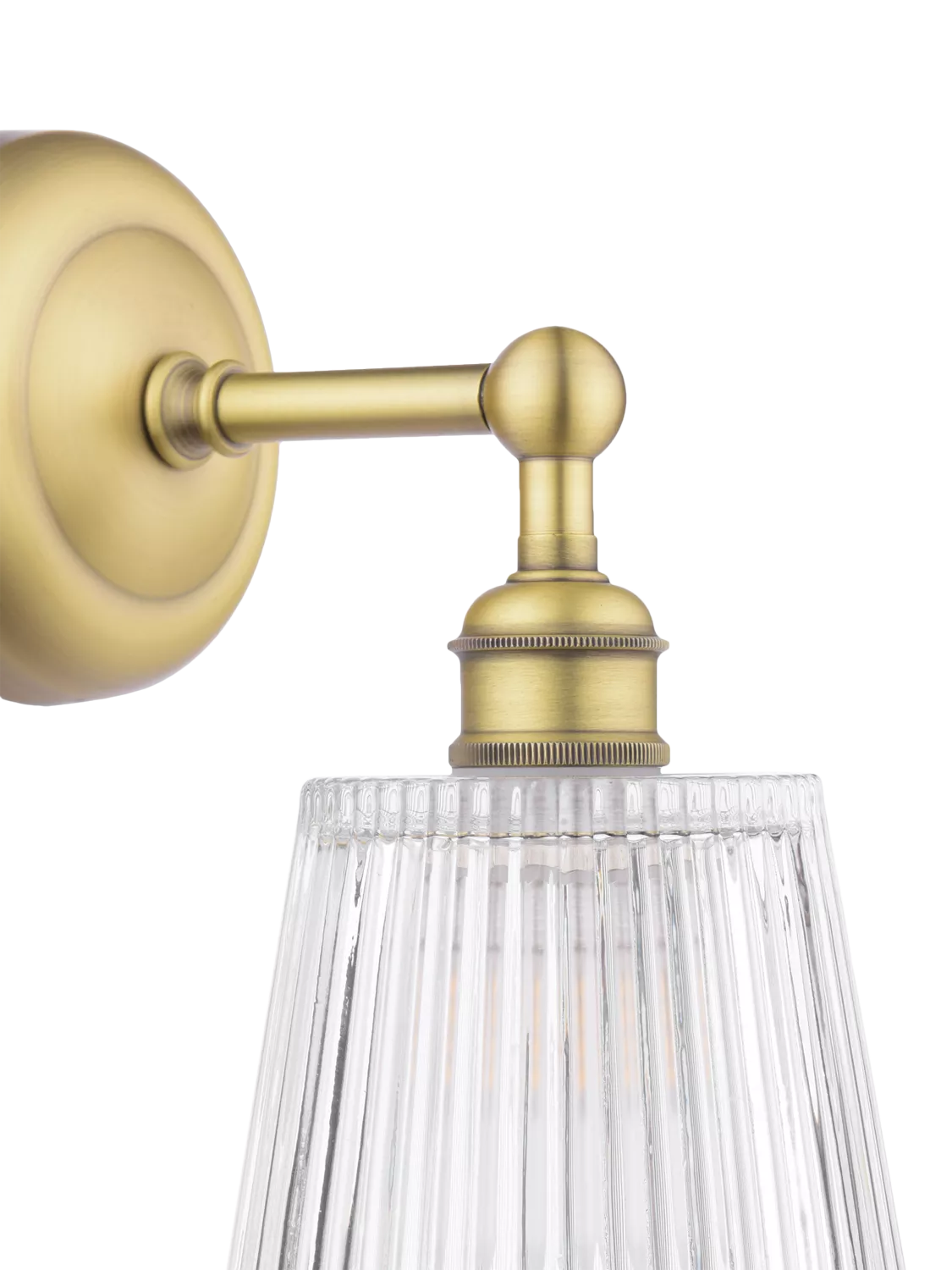 Laura Ashley Callaghan wall light antique brass finish (British brand)