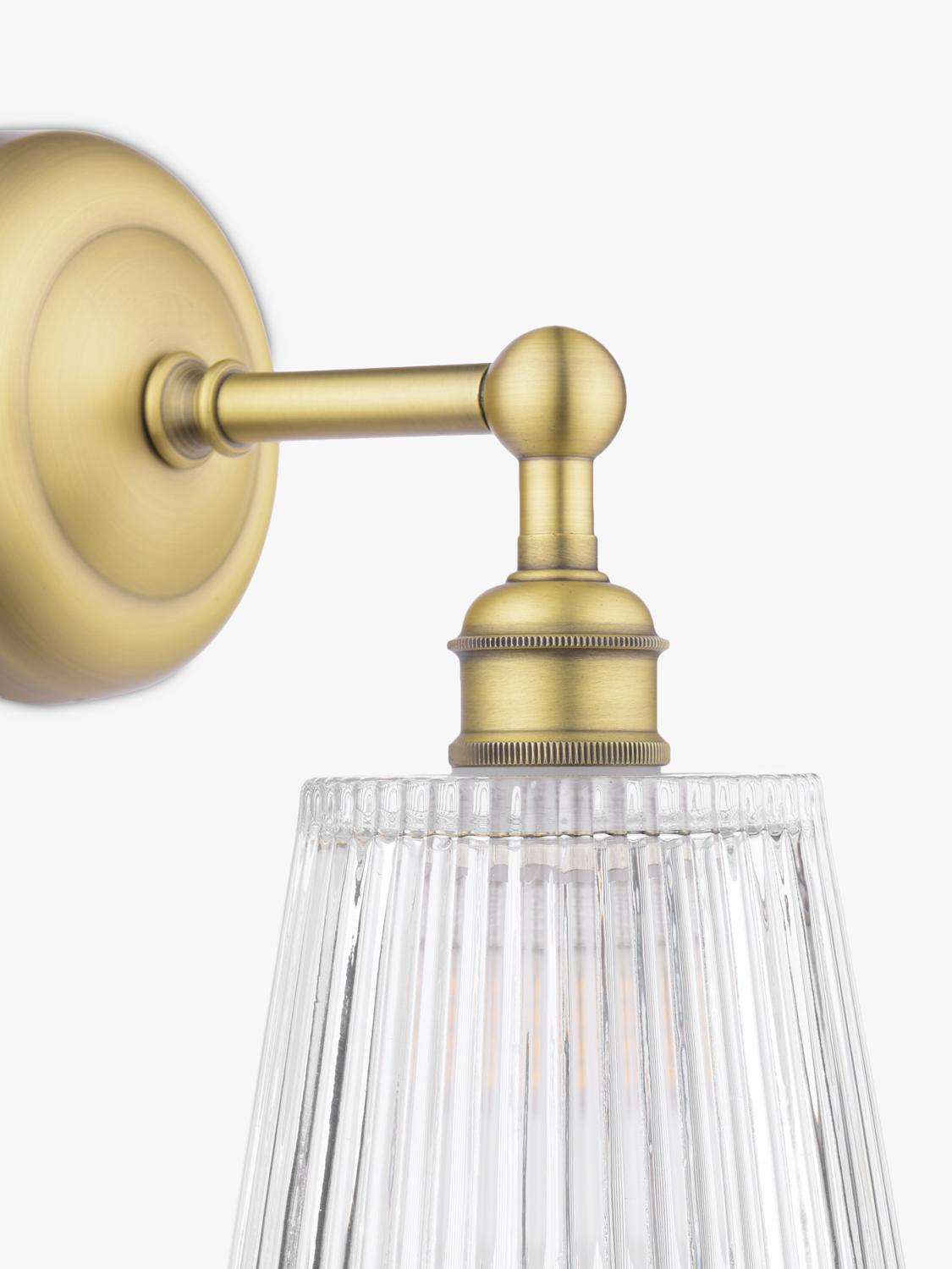 Laura Ashley Callaghan wall light antique brass finish (British brand)