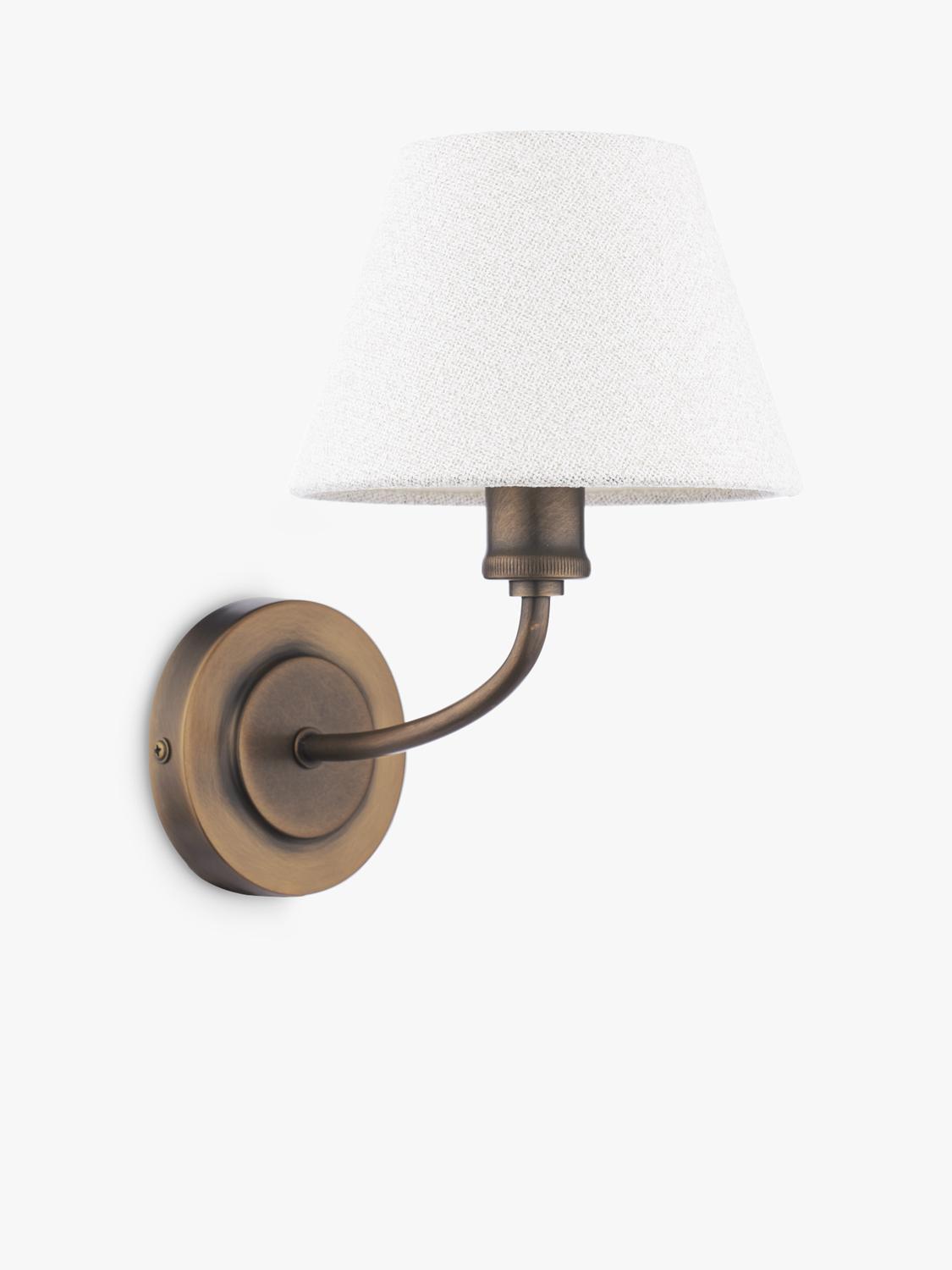 Laura Ashley Denston wall light metallic bronze (British brand)