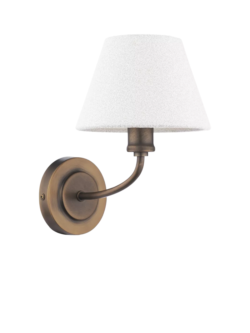 Laura Ashley Denston wall light metallic bronze (British brand)