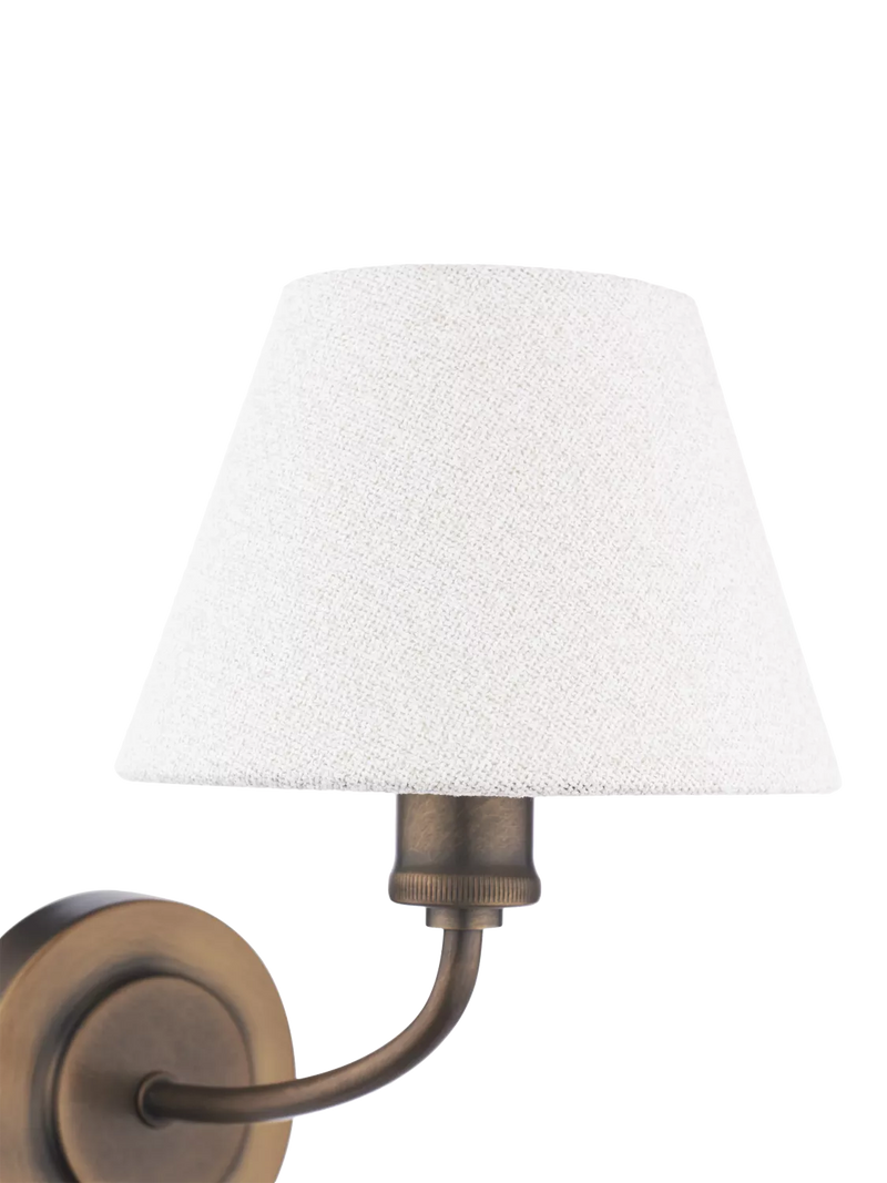 Laura Ashley Denston wall light metallic bronze (British brand)