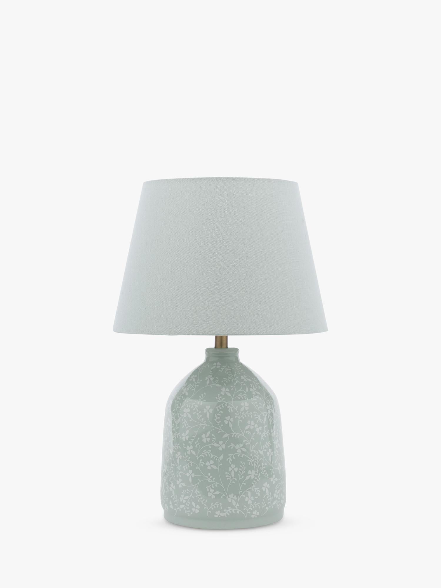 Laura Ashley Campion table lamp light blue - British product
