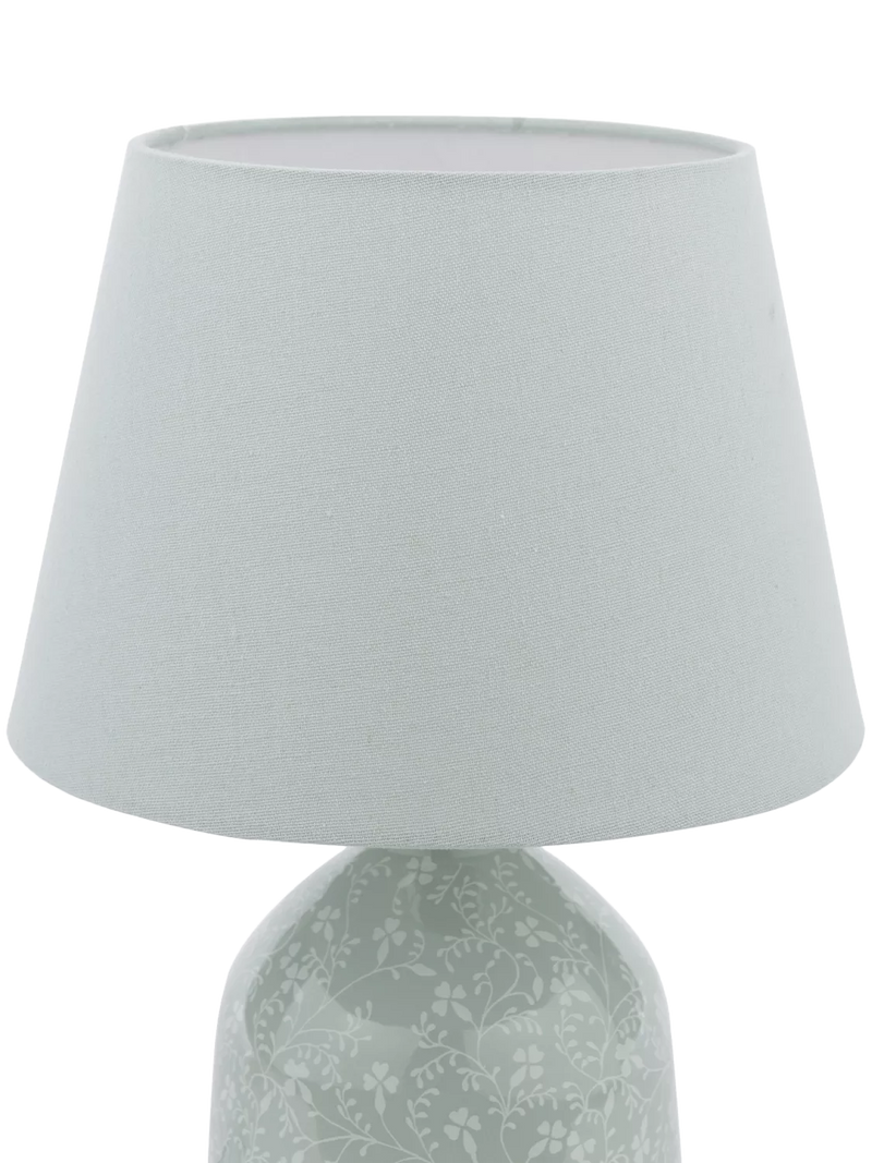 Laura Ashley Campion table lamp light blue - British product