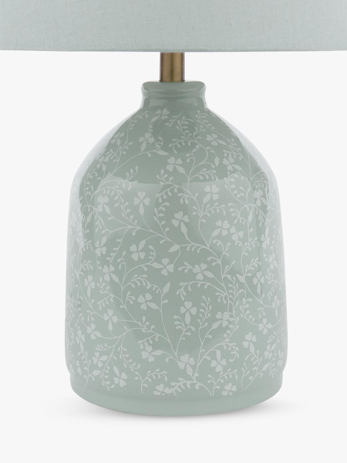Laura Ashley Campion table lamp light blue - British product